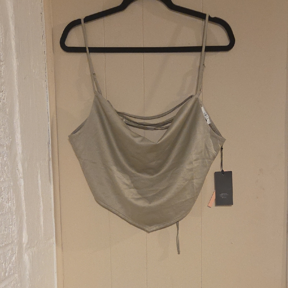 Iris Sleek Tan Camisole Top